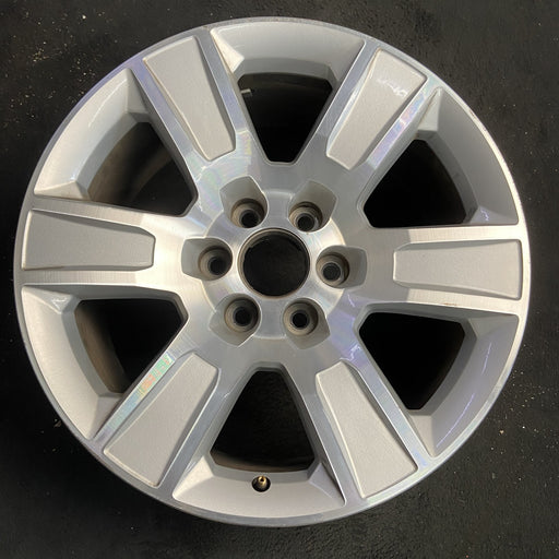 20" SIERRA 1500 PICKUP 14 20x9, , single Original OEM Wheel Rim - Angle View