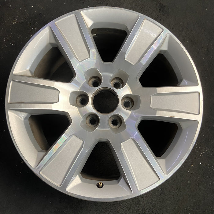 20" SIERRA 1500 PICKUP 14 20x9, , single Original OEM Wheel Rim - Angle View