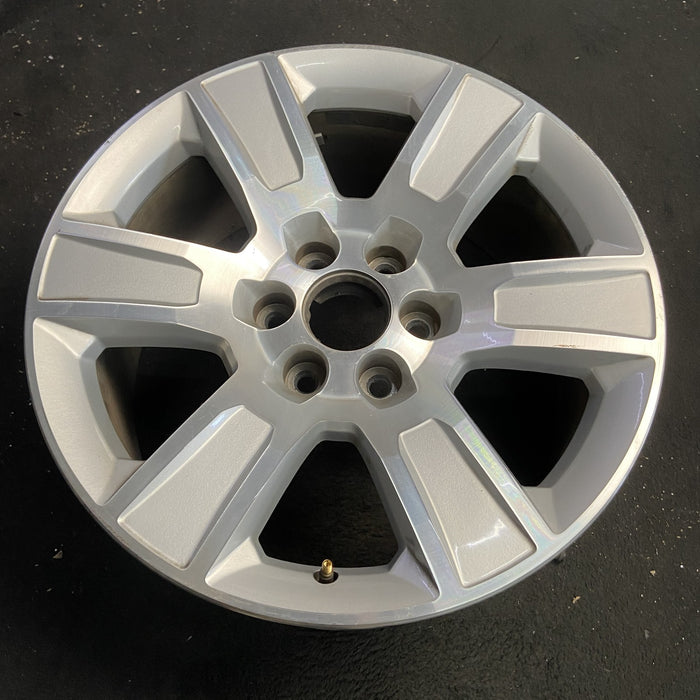 20" SIERRA 1500 PICKUP 14 20x9, , single Original OEM Wheel Rim - Side Profile