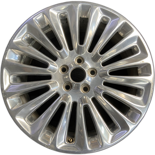 19" MKZ 13-16 19x8 , 18 spoke Original OEM Wheel Rim - Front View
