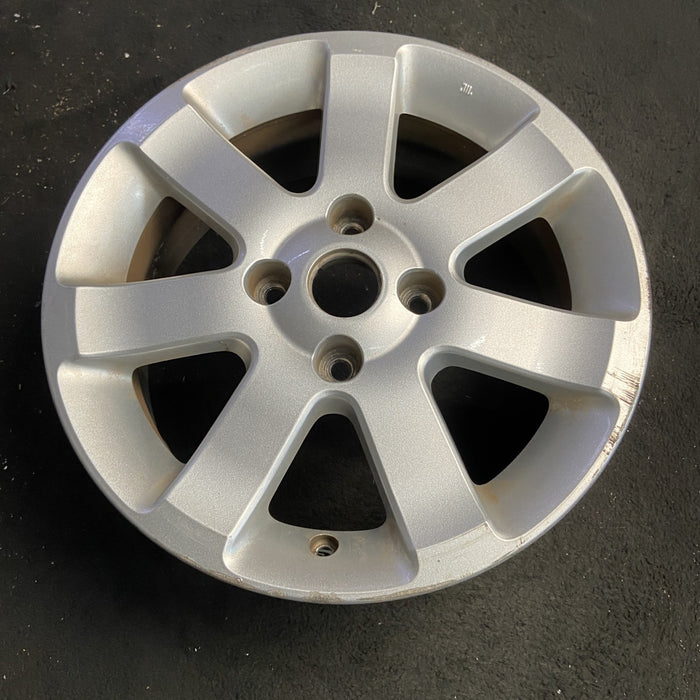 16" SENTRA 09 16x6.5, alloy Original OEM Wheel Rim - Side Profile