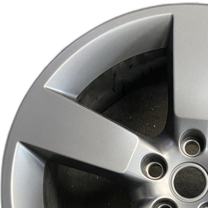 20" DEFENDER 20-25 20x8.5 5 spoke straight spoke gray Original OEM Wheel Rim - Angle View