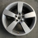 20" DEFENDER 20-25 20x8.5, 5 spoke, straight spoke, gray Original OEM Wheel Rim - Angle View