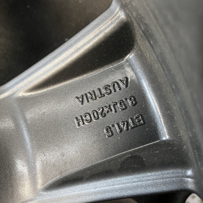 20" DEFENDER 20-25 20x8.5, 5 spoke, straight spoke, gray Original OEM Wheel Rim - Additional View