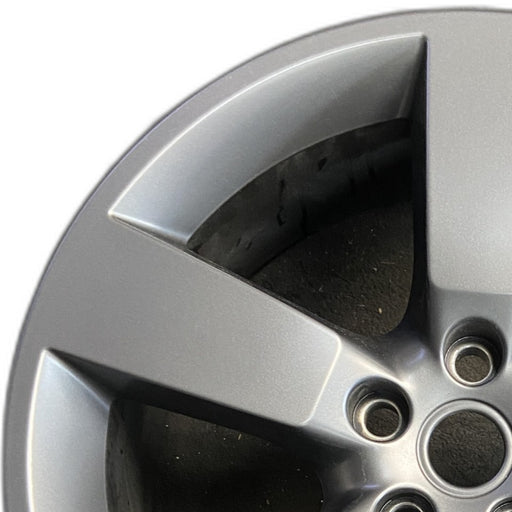 20" DEFENDER 20-25 20x8.5 5 spoke straight spoke gray Original OEM Wheel Rim - Angle View