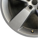 20" DEFENDER 20-25 20x8.5 5 spoke straight spoke gray Original OEM Wheel Rim - Back View