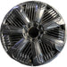 24" ESCALADE IQ 25 24x9 single spoke polished opt RDP Original OEM Wheel Rim - Front View