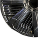 24" ESCALADE IQ 25 24x9 single spoke polished opt RDP Original OEM Wheel Rim - Back View