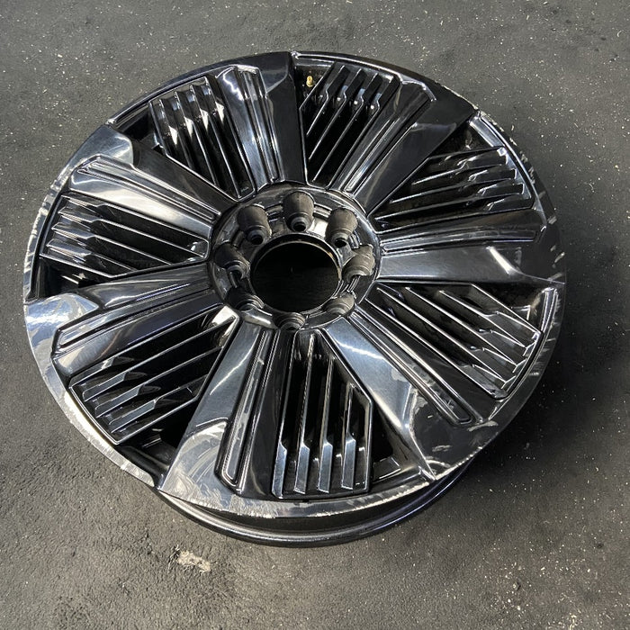 24" ESCALADE IQ 25 24x9 single spoke polished opt RDP Original OEM Wheel Rim - View 8
