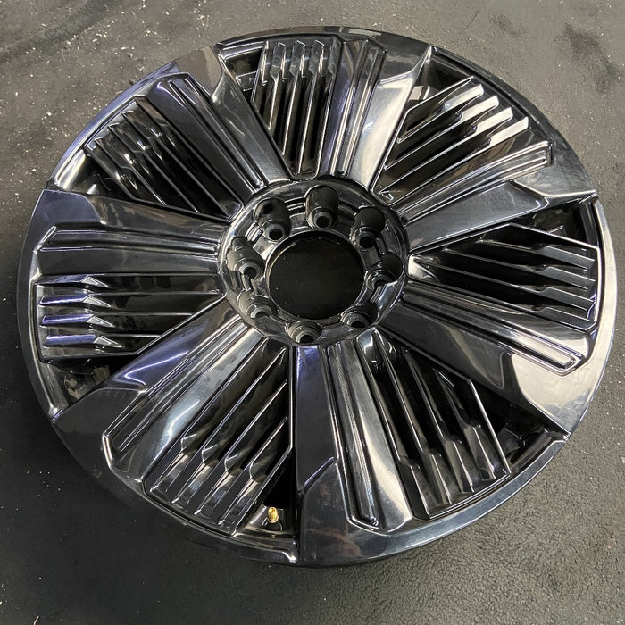 24" ESCALADE IQ 25 24x9 single spoke polished opt RDP Original OEM Wheel Rim - View 7