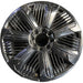 24" ESCALADE IQ 25 , single spoke, gloss black Original OEM Wheel Rim - Front View
