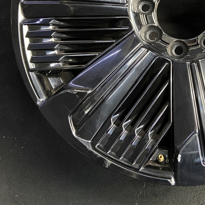 24" ESCALADE IQ 25 24x9 single spoke polished opt RDP Original OEM Wheel Rim - Additional View