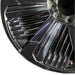 24" ESCALADE IQ 25 24x9 single spoke polished opt RDP Original OEM Wheel Rim - Back View