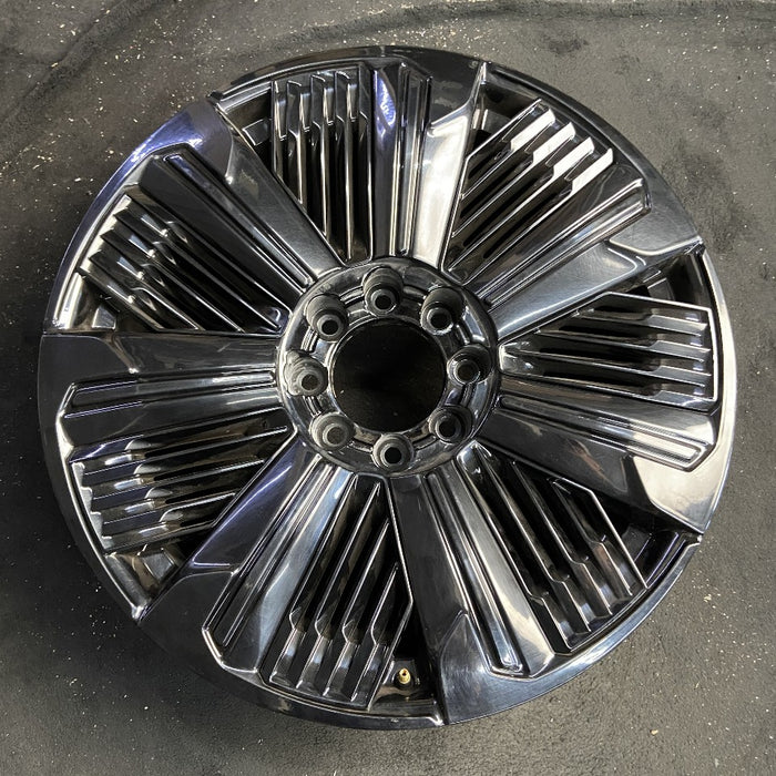 24" ESCALADE IQ 25 24x9 single spoke polished opt RDP Original OEM Wheel Rim - Additional View