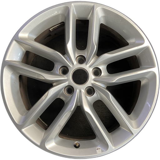 20" DURANGO 21 20x8, , double spoke, silver Original OEM Wheel Rim - Front View