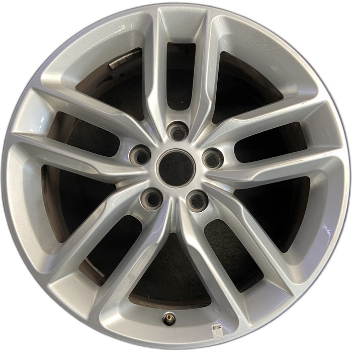 20" DURANGO 21 20x8, , double spoke, silver Original OEM Wheel Rim - Front View