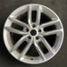 20" DURANGO 21 20x8, , double spoke, silver Original OEM Wheel Rim - Angle View