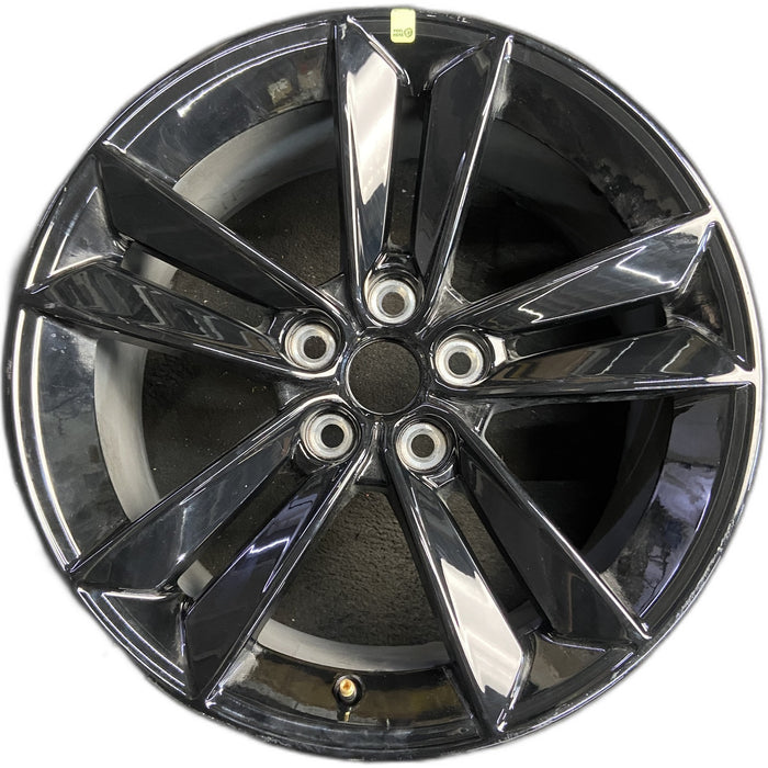 18" MUSTANG 24-25 18x8.5, Original OEM Wheel Rim - Front View