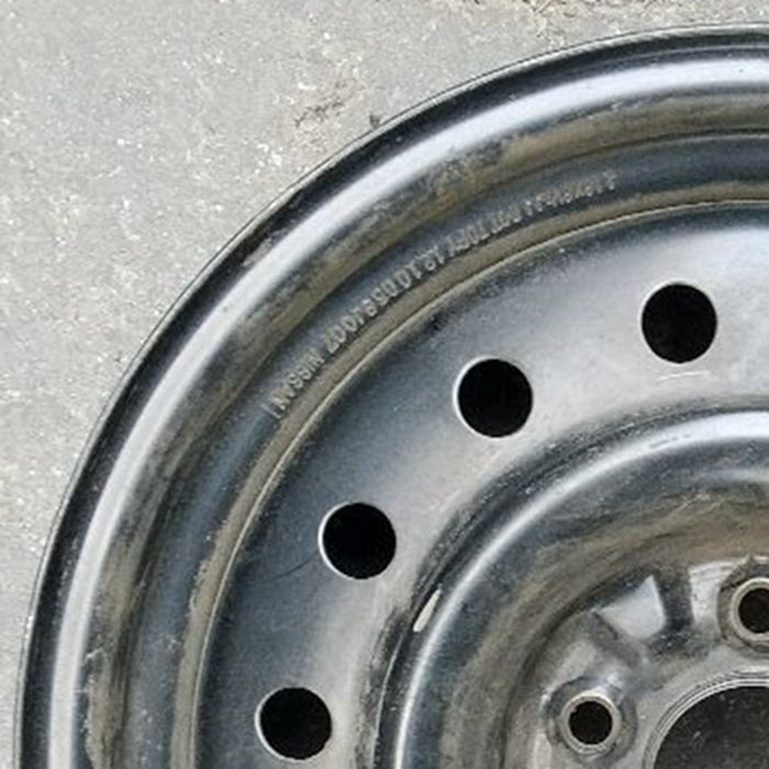 16" ALTIMA 02-04 16x6.5, steel Original OEM Wheel Rim - Side Profile