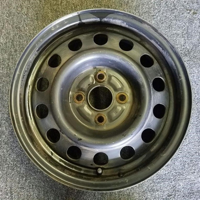 14" COROLLA 93-95 14x5.5, steel Original OEM Wheel Rim - Front View