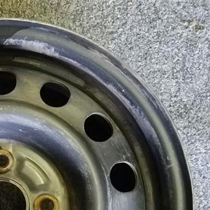 14" COROLLA 93-95 14x5.5, steel Original OEM Wheel Rim - Close-Up Detail