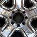 18" DODGE 2500 PICKUP 14 18x8, 5 spoke, chrome Original OEM Wheel Rim - Angle View