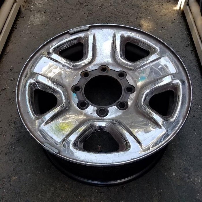 18" DODGE 2500 PICKUP 14 18x8, 5 spoke, chrome Original OEM Wheel Rim - View 7