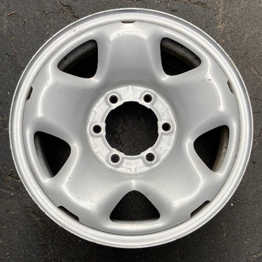 16" TACOMA 16-23 16x7, steel, 5 spoke Original OEM Wheel Rim - Front View