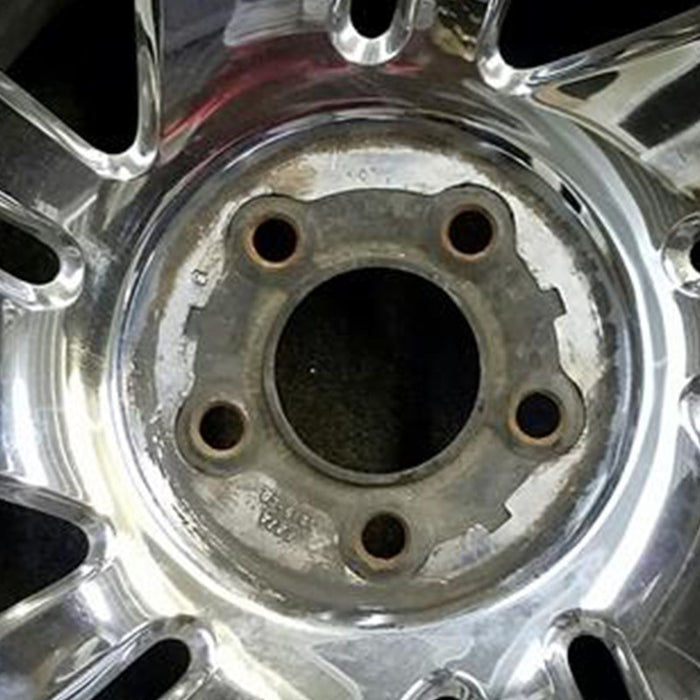 15" EXPLORER 98 15x7 steel 10-slots chrome ned Original OEM Wheel Rim - Angle View