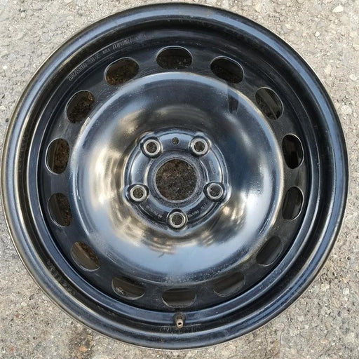 16" GOLF 06 VIN K , , 16x6.5, steel Original OEM Wheel Rim - Front View
