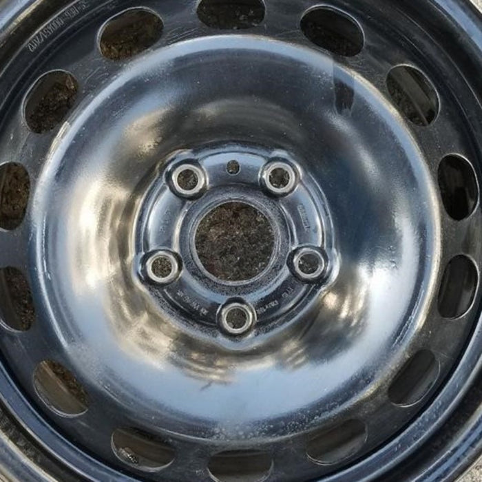 16" GOLF 06 VIN K , , 16x6.5, steel Original OEM Wheel Rim - Angle View