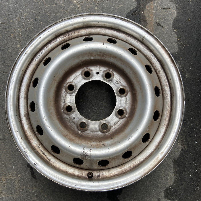 17" NV 1500 12-13 , , standard steel Original OEM Wheel Rim - Front View