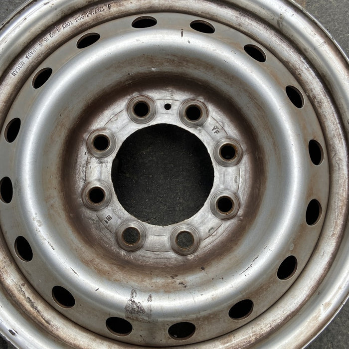 17" NV 1500 12-13 , , standard steel Original OEM Wheel Rim - Angle View
