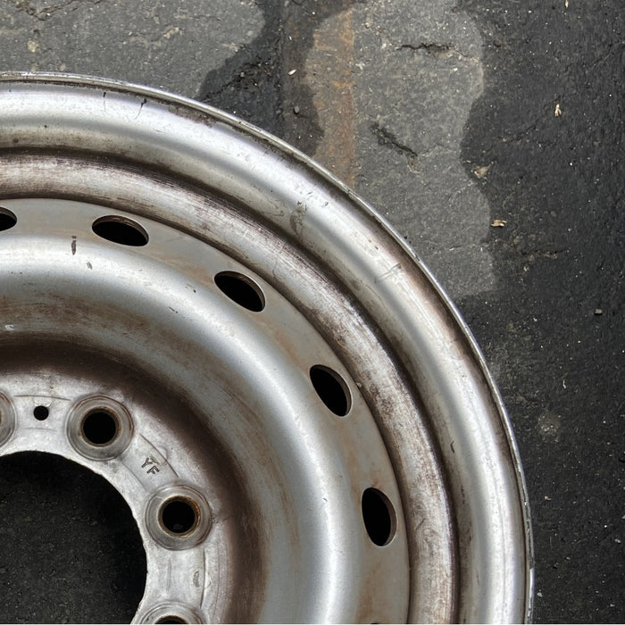 17" NV 1500 12-13 , , standard steel Original OEM Wheel Rim - Close-Up Detail