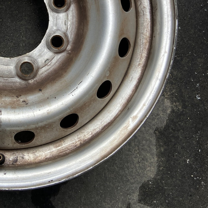 17" NV 1500 12-13 , , standard steel Original OEM Wheel Rim - Back View