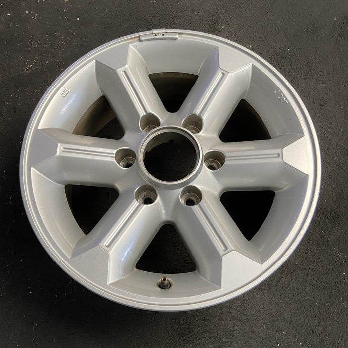 16" PATHFINDER 03-04 16x7, alloy Original OEM Wheel Rim - Side Profile
