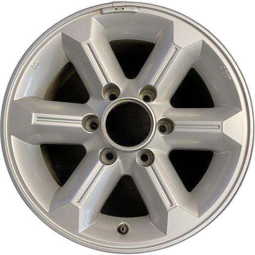 16" PATHFINDER 03-04 16x7, alloy Original OEM Wheel Rim - Front View
