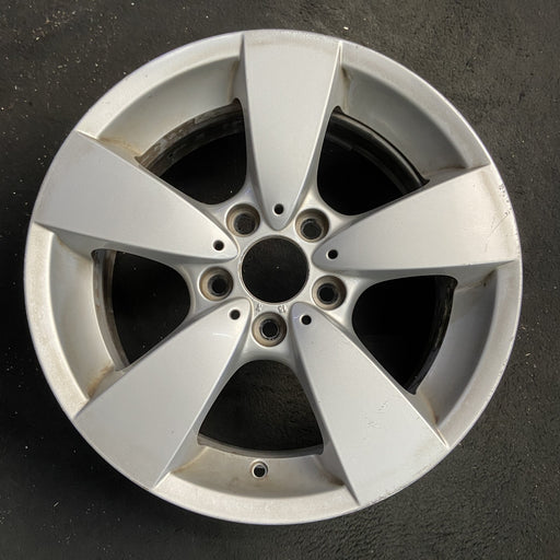 17" BMW 525i 06-07 17x7.5 , 5 spoke, Xi , small hole in spokes Original OEM - Angle View