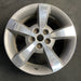 17" MALIBU 08 17x7, aluminum, 5 single spoke, machined finish Original OEM - Angle View
