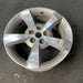 17" MALIBU 08 17x7, aluminum, 5 single spoke, machined finish Original OEM - Close-Up Detail