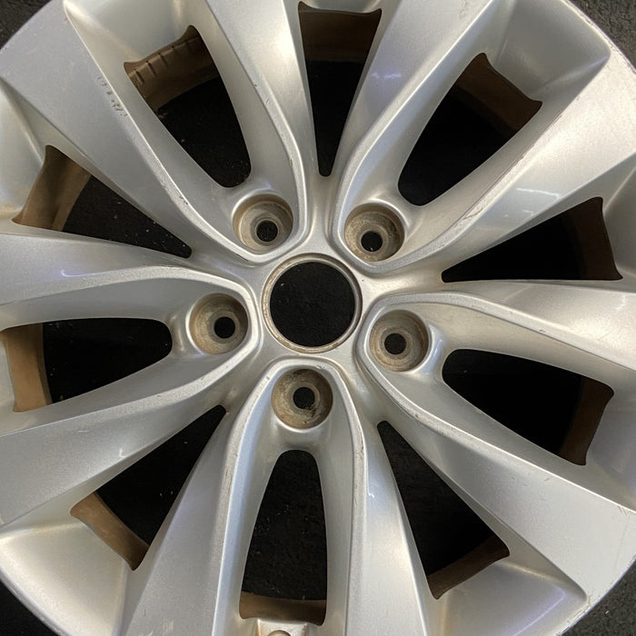 17" OPTIMA 16 17x7 alloy 10 spoke Original OEM Wheel Rim - Angle View