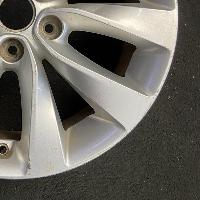17" OPTIMA 16 17x7 alloy 10 spoke Original OEM Wheel Rim - Back View
