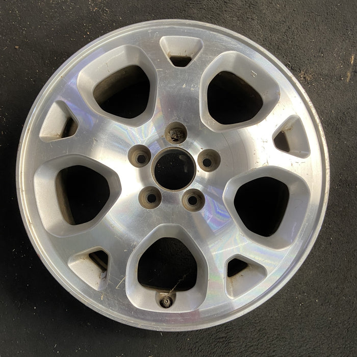 17" MDX 01-02 17x6.5 , curved spokes Original OEM Wheel Rim - Angle View