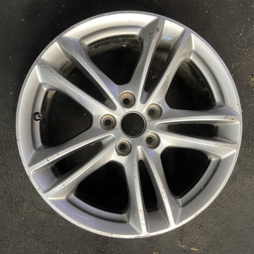17" FUSION 15-16 17x7.5, , 5 split spokes, Energi Titanium Original OEM Wheel - Additional View