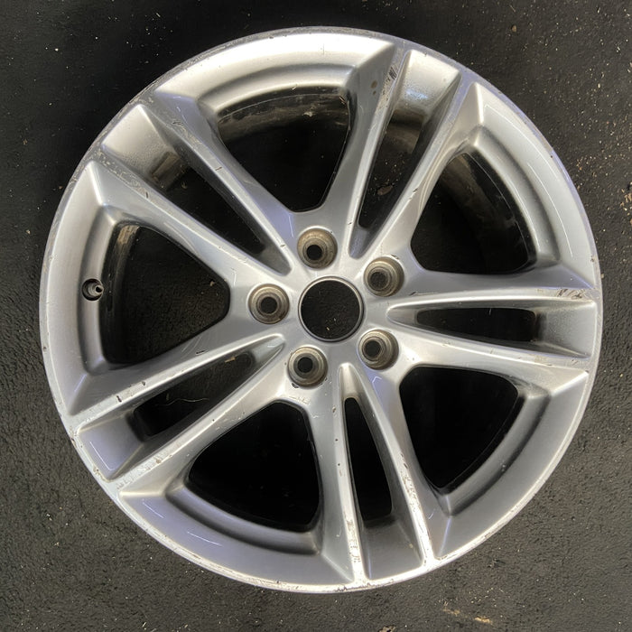 17" FUSION 15-16 17x7.5, , 5 split spokes, Energi Titanium Original OEM Wheel - Additional View