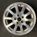17" RENDEZVOUS 05-06 17x6.5, aluminum, 10 single spoke, brushed Original OEM - Angle View