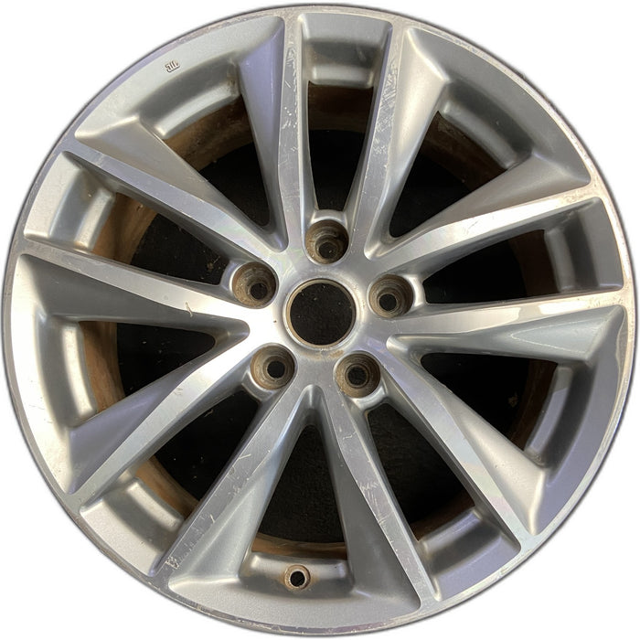 17" INFINITI Q50 14-15 17x7.5 , , narrow spoke width Original OEM Wheel Rim - Front View