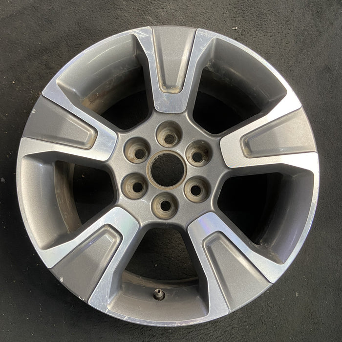 17" COLORADO 15-16 17x8, , opt R28 Original OEM Wheel Rim - Angle View