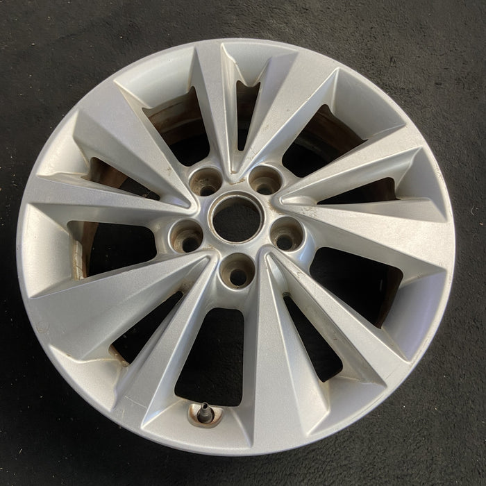 17" SEDONA 15-16 17x6.5, alloy Original OEM Wheel Rim - Side Profile