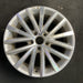 17" JETTA 15-16 17x7 alloy w/o inlay Original OEM Wheel Rim - Front View